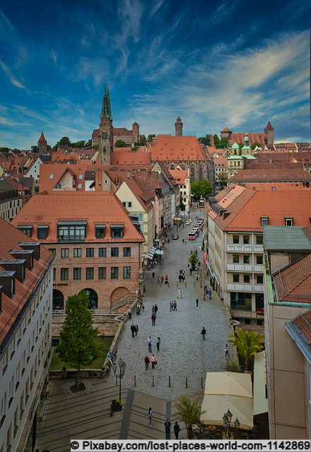 Die Altstadt von Nürnberg