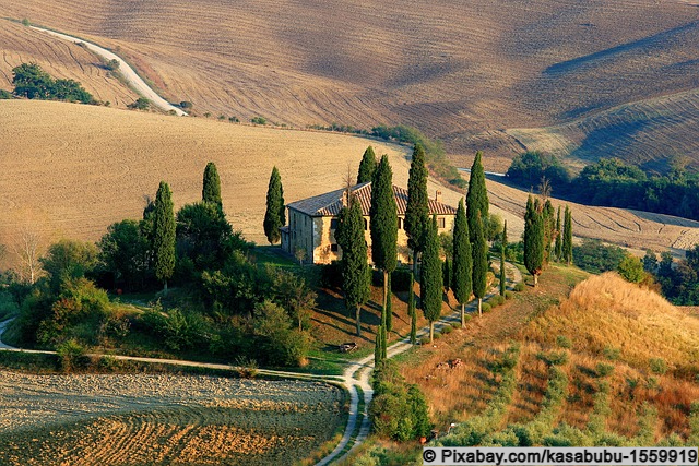 Landschaft der Toskana