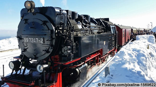 Brockenbahn im Winter