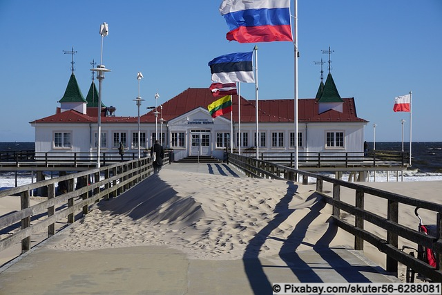 Die Seebrücke in Ahlbeck