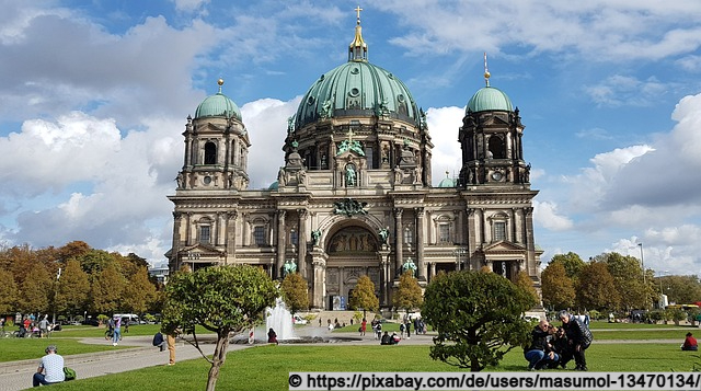 Blick zum Berliner Dom