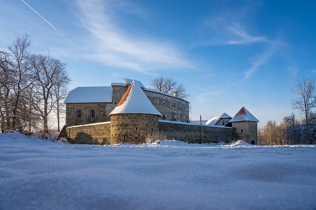 Burg Piberstein im Winter