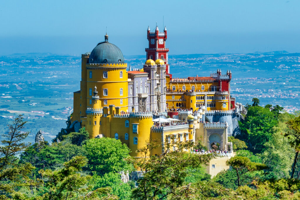 Der Pena-Palast in Portugal