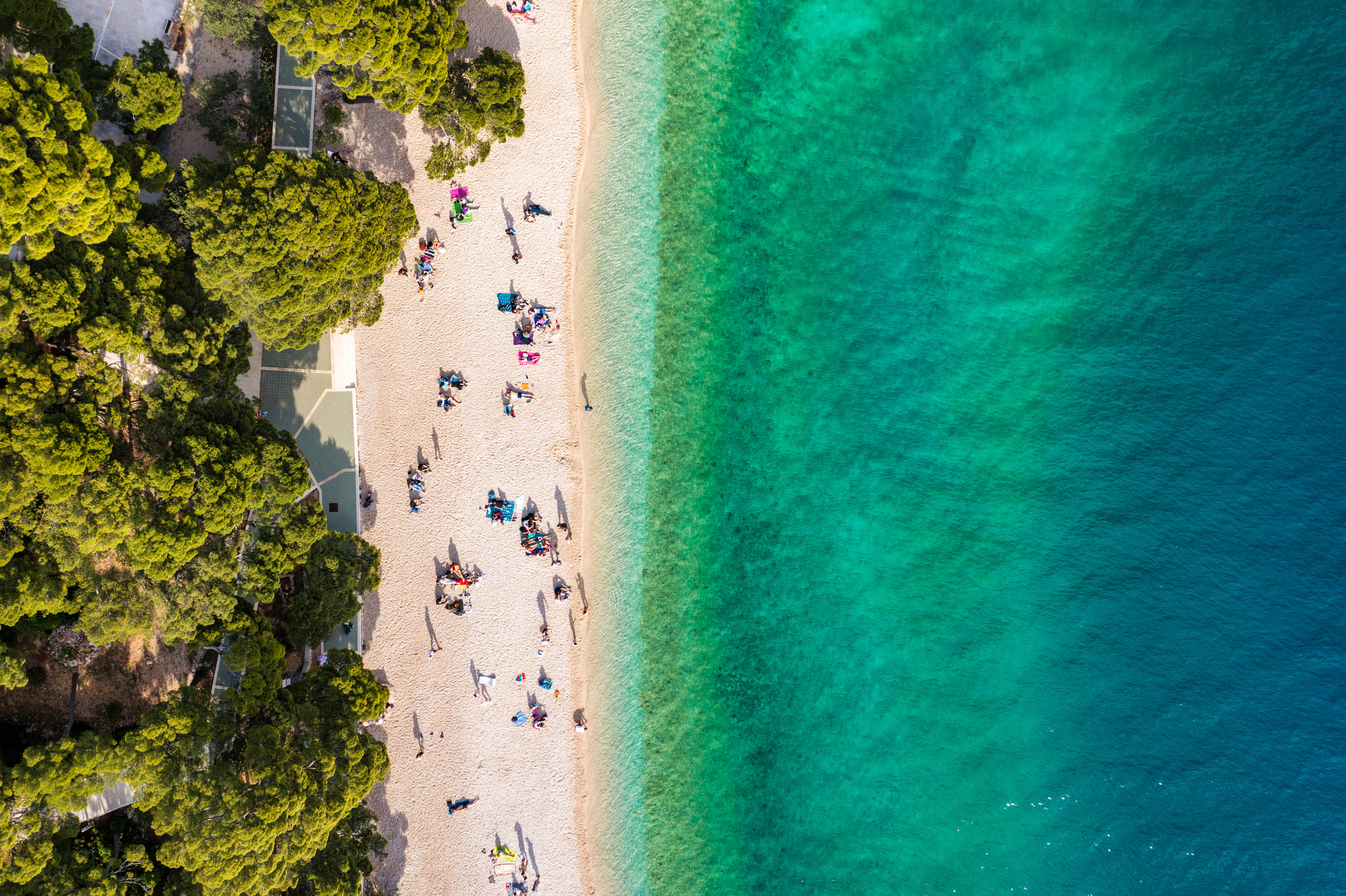 Der Punta Rata Beach in Kroatien