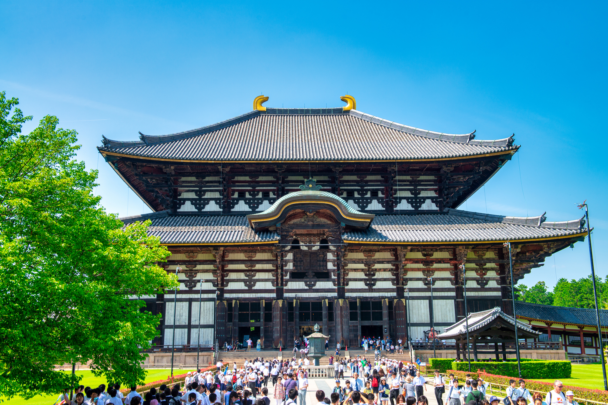 Der Todai-Ji Tempel in Nara