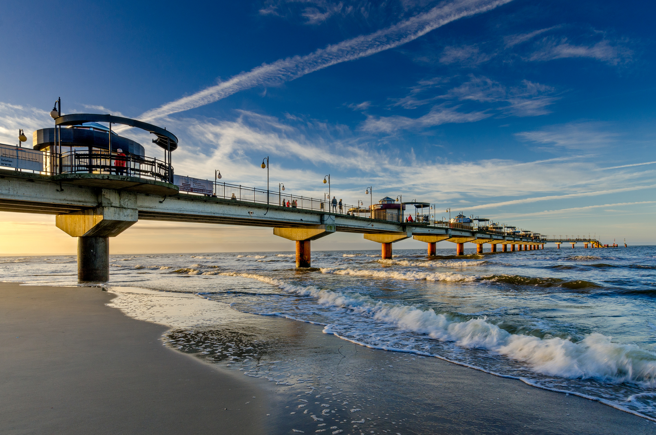 Die Seebrücke in Misdroy