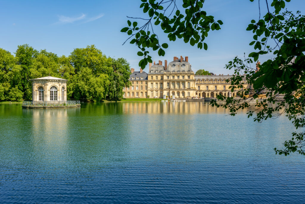 Schloss Fontainebleau in Frankreich