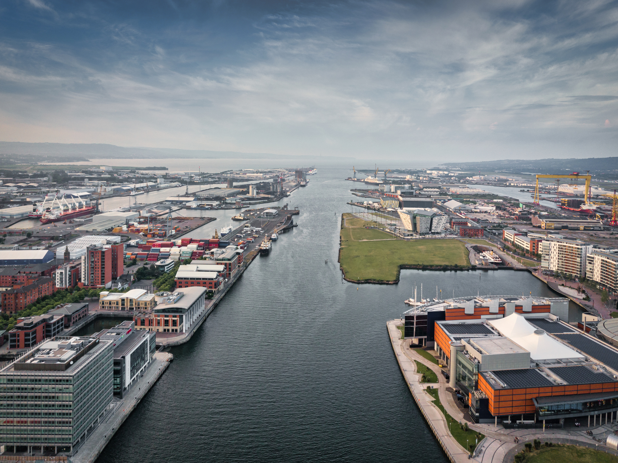 Belfast direkt am Wasser in Nordirland