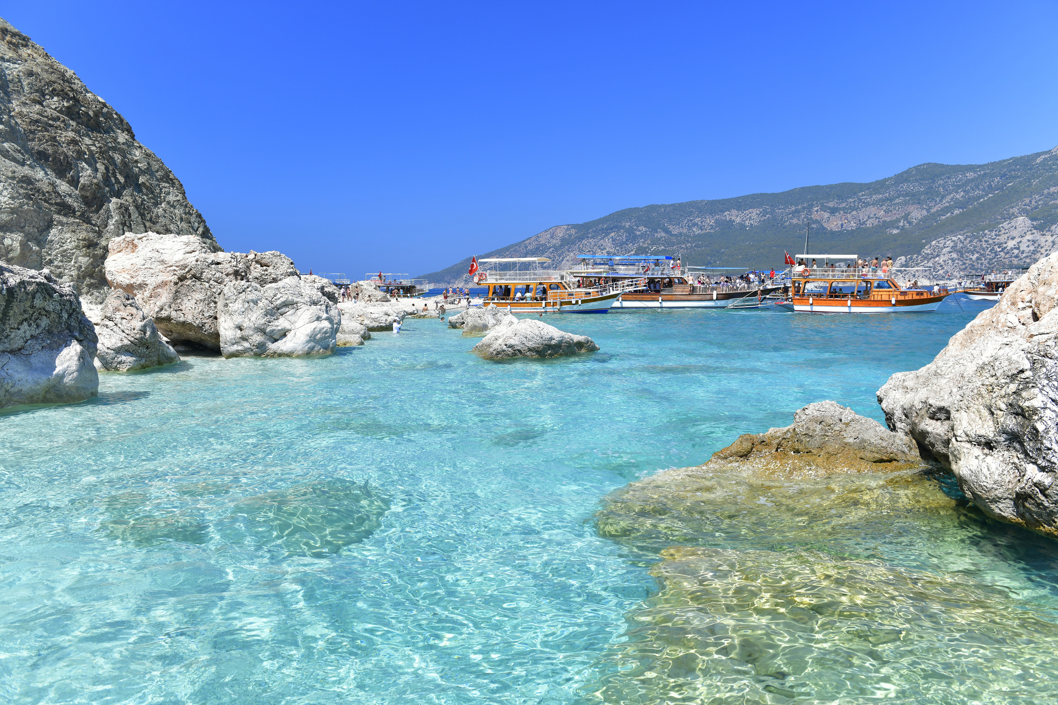 Der Suluada Beach befindet sich im Bezirk Kumluca