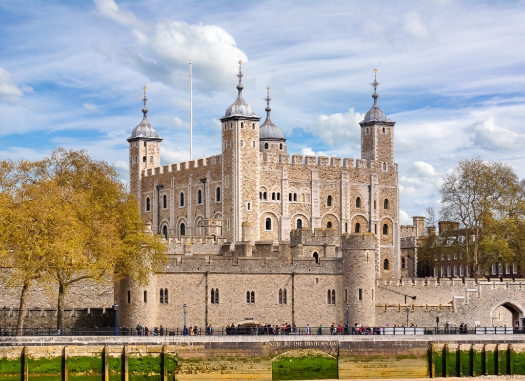 Der Tower of London an einem Herbsttag in London
