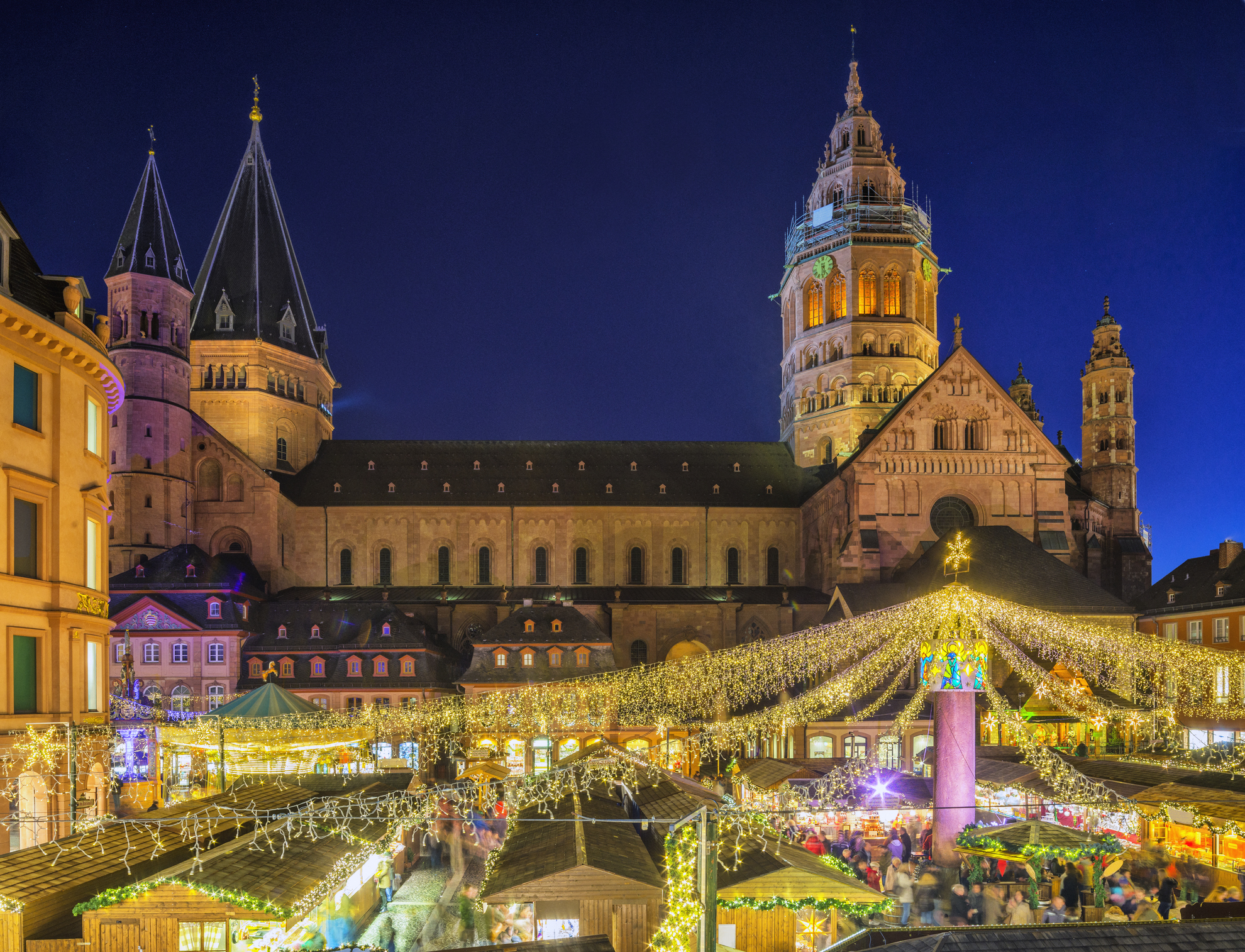 Der Weihnachtsmarkt in Mainz