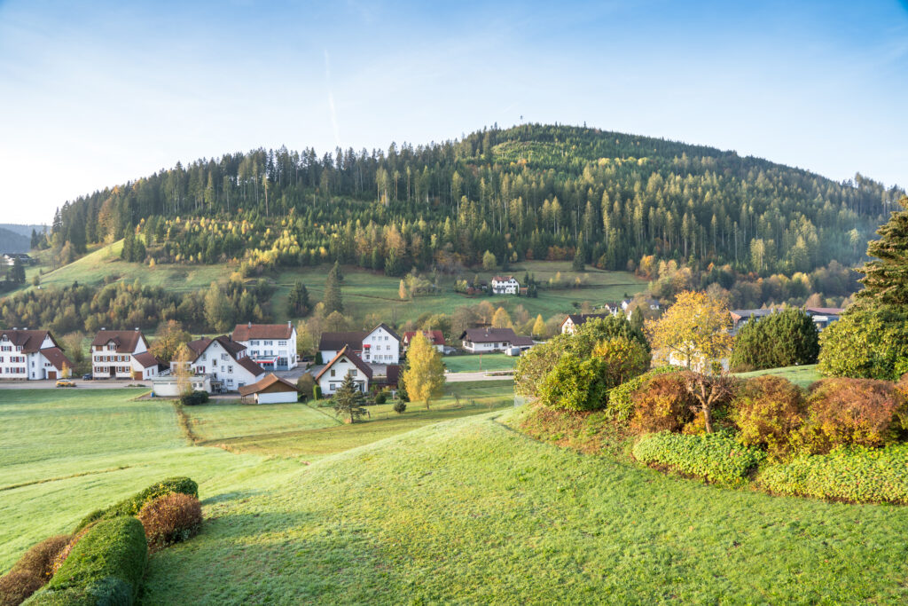 Die kleine Stadt Baiersbronn liegt im Schwarzwald und lädt zum Wandern ein