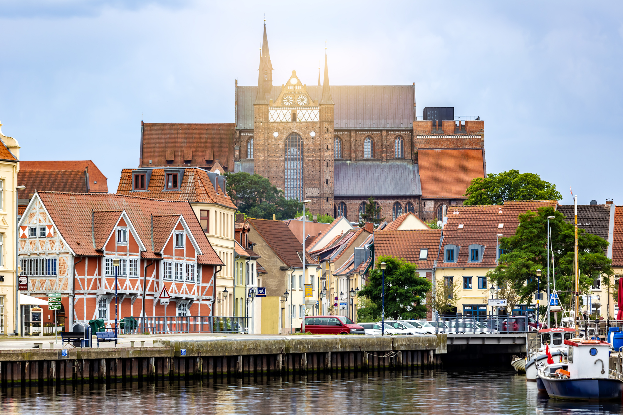 Die wunderschöne Stadt Wismar mit ihrem UNESCO-Weltkulturerbe Status