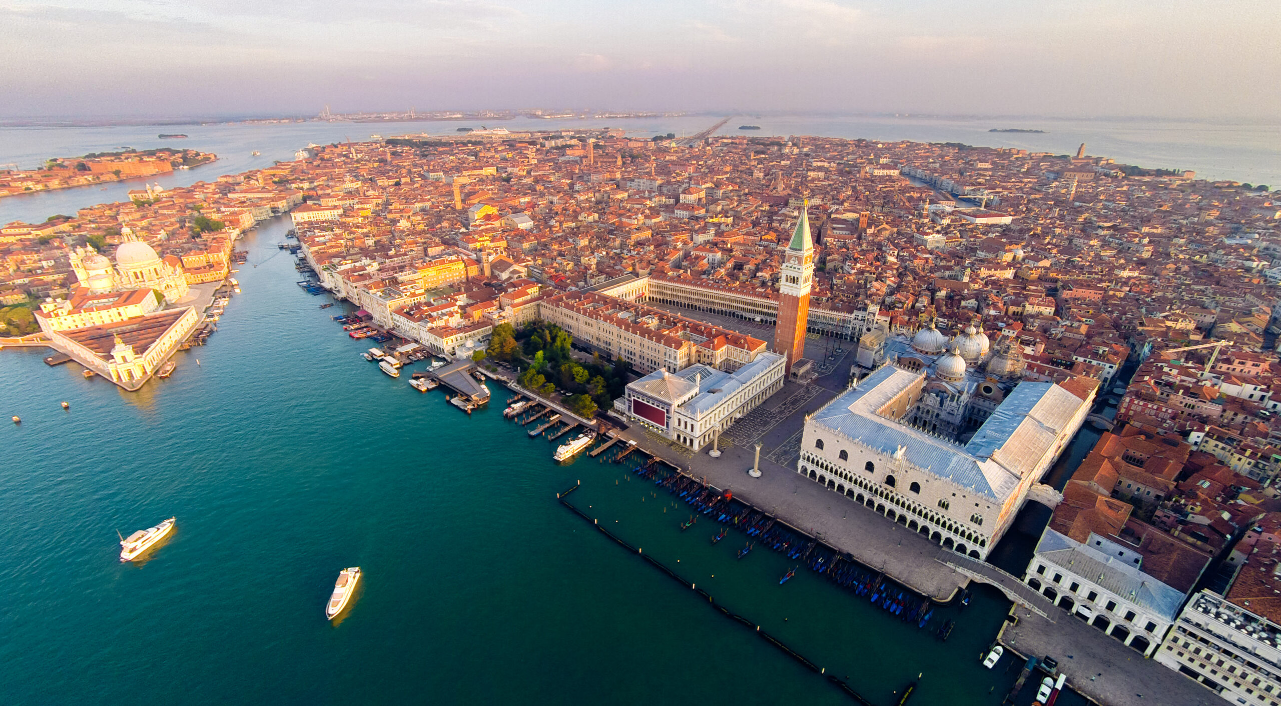 Luftbild von Venedig
