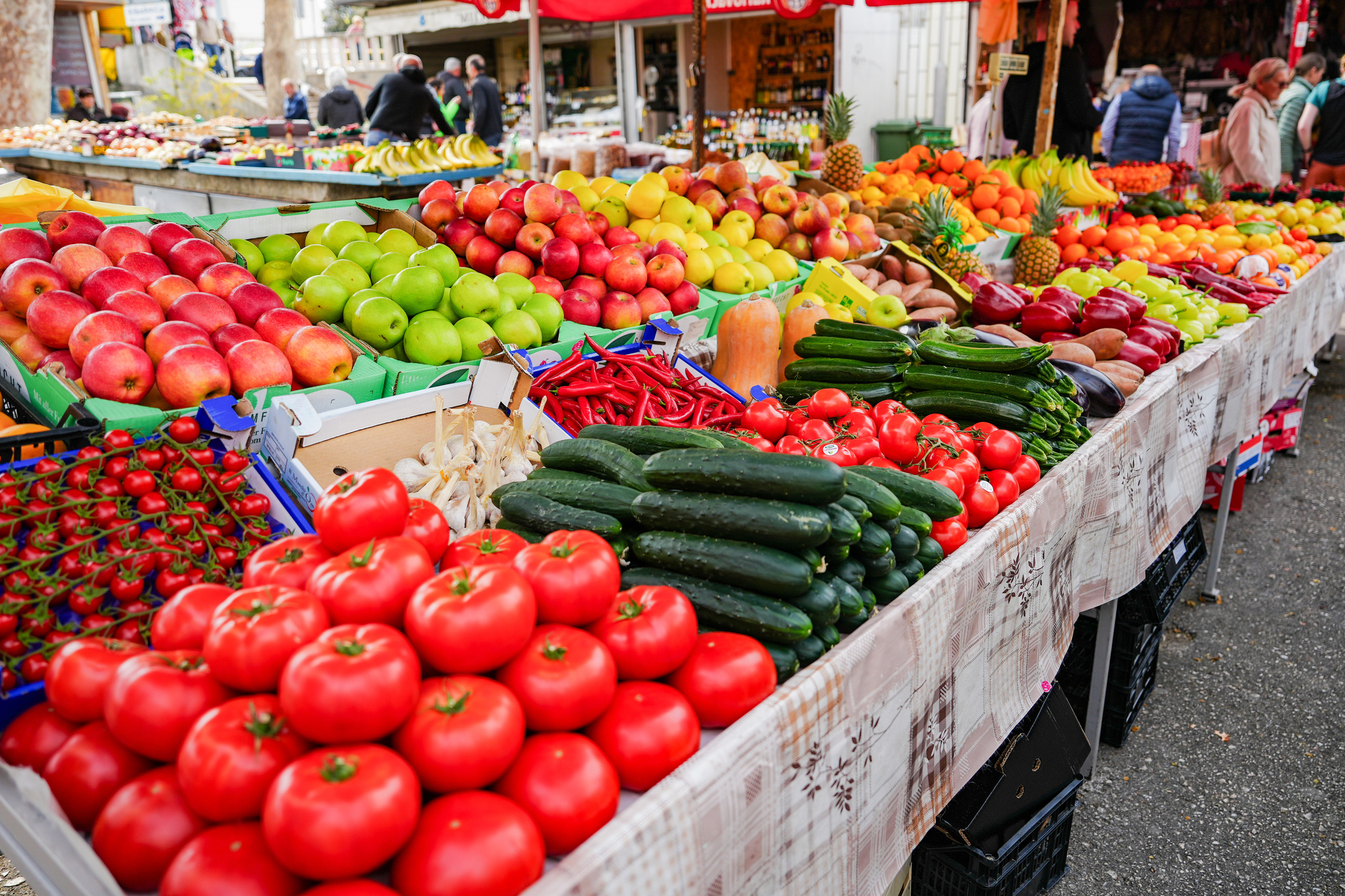Wochenmarkt in Split