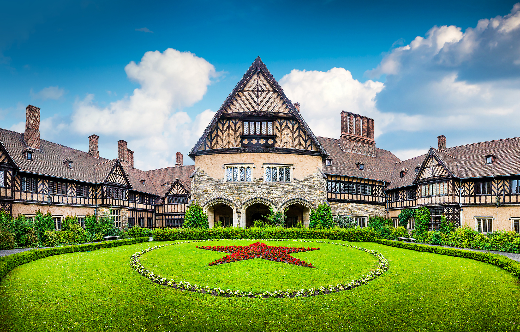 Im Schloss Cecilienhof fand 1945 die Potsdamer Konferenz statt