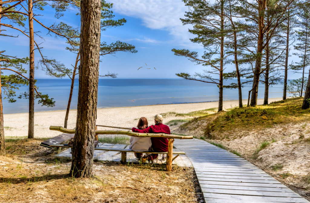 Jurmala ist ein sehr beliebter Ferienort an der Ostsee
