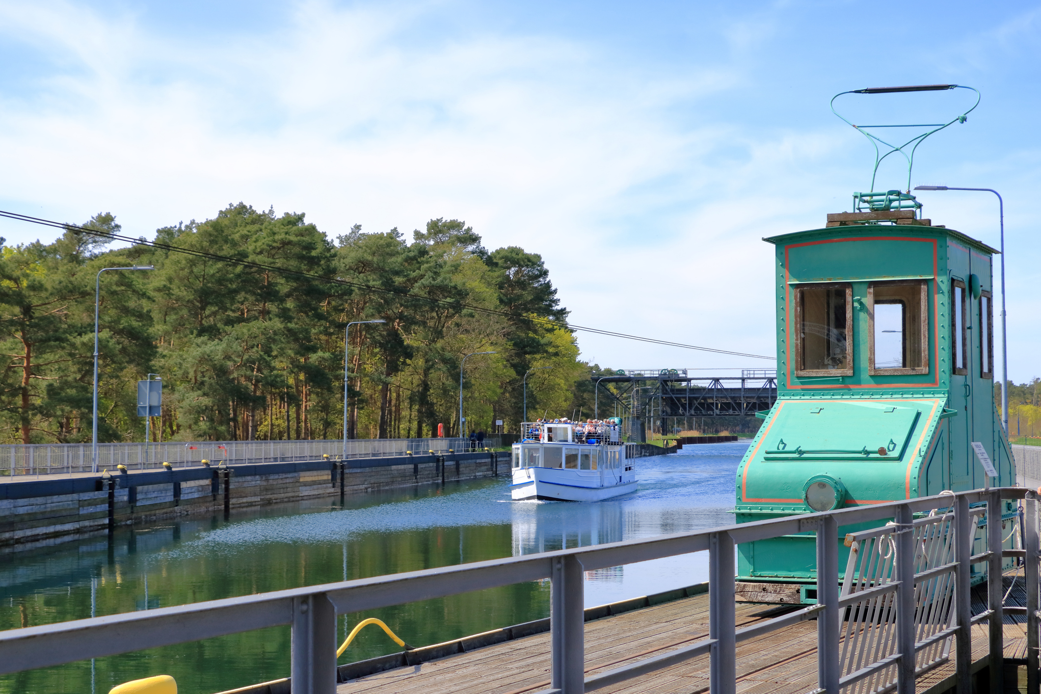 Das Schiffshebewerk in Niederfinow - Bildnachweis: Dynamoland Stock-Datei-ID: 1401040318 – Lizenz vom: 08.06.2025