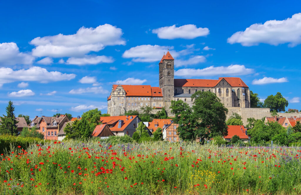 Stiftskirche St. Servatius in Quedlinburg - Bildnachweis: LianeM Stock-Datei-ID: 2023082166 – Lizenz vom: 11.06.2025
