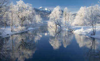 Winterlandschaft rund um Kochel am See - Bildnachweis: DieterMeyrl Stock-Datei-ID: 639852466 – Lizenz vom: 11.06.2025