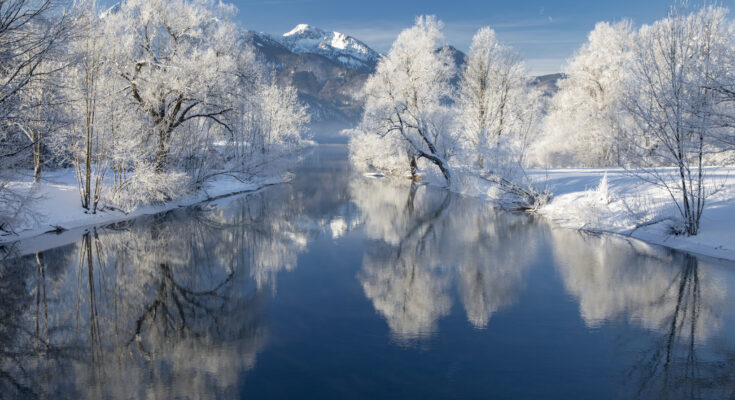 Winterlandschaft rund um Kochel am See - Bildnachweis: DieterMeyrl Stock-Datei-ID: 639852466 – Lizenz vom: 11.06.2025