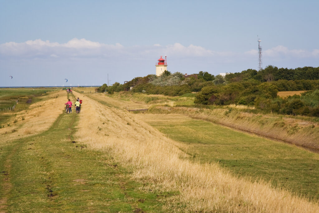 Wandern und Radfahren auf Fehmarn Bildnachweis: istockphoto.com / cinoby Stock-Datei-ID: 117285655