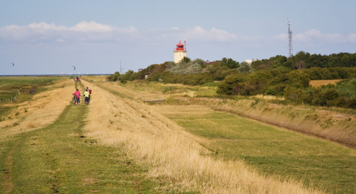 Wandern und Radfahren auf Fehmarn Bildnachweis: istockphoto.com / cinoby Stock-Datei-ID: 117285655