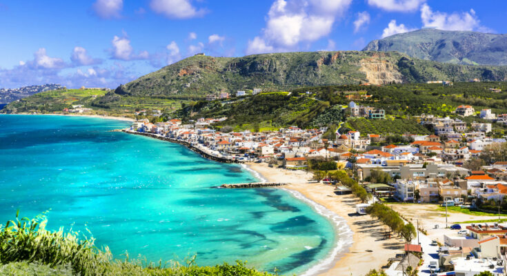 Die Bucht von Kalyves auf Kreta - Bildnachweis: Freeartist Stock-Datei-ID: 1251118537 – Lizenz vom: 01.07.2025
