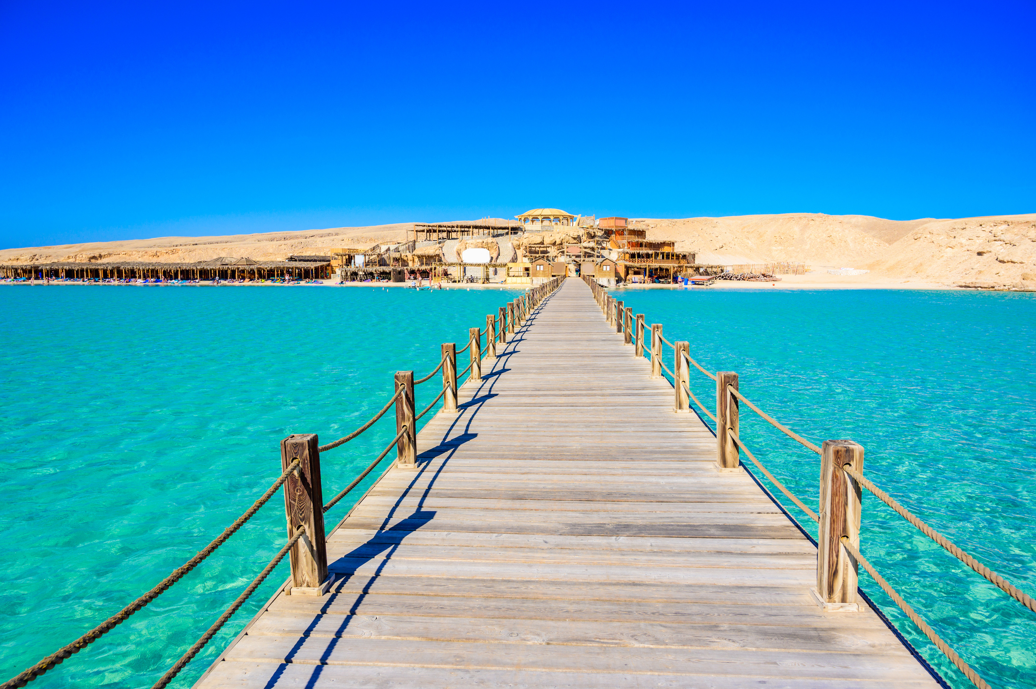 Der Orange Bay Beach mit kristallklarem Wasser