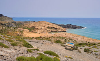 Der Strand und Naturpark Playa de Calblanque - Bildnachweis: Jose Antonio Aldeguer Stock-Datei-ID: 1415360587 – Lizenz vom: 12.07.2025