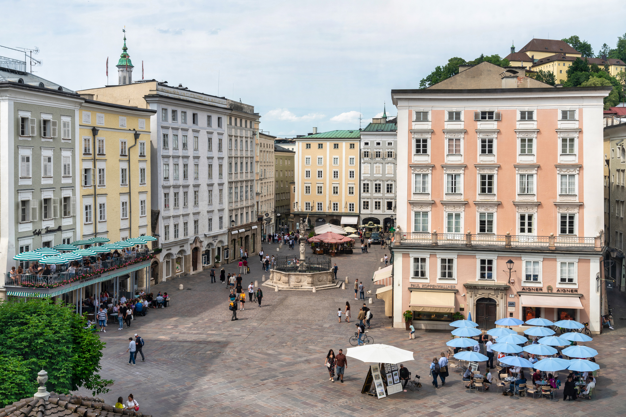 Die Innenstadt von Salzburg in Österreich - Bildnachweis: Starcevic Stock-Datei-ID: 1531291951 – Lizenz vom: 09.07.2025