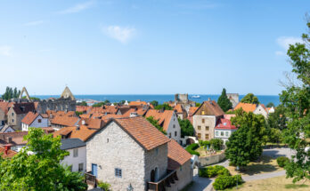 Blick auf die Stadt Visby auf der Insel Gotland - Bildnachweis: olaser Stock-Datei-ID: 1665564670 – Lizenz vom: 05.07.2025