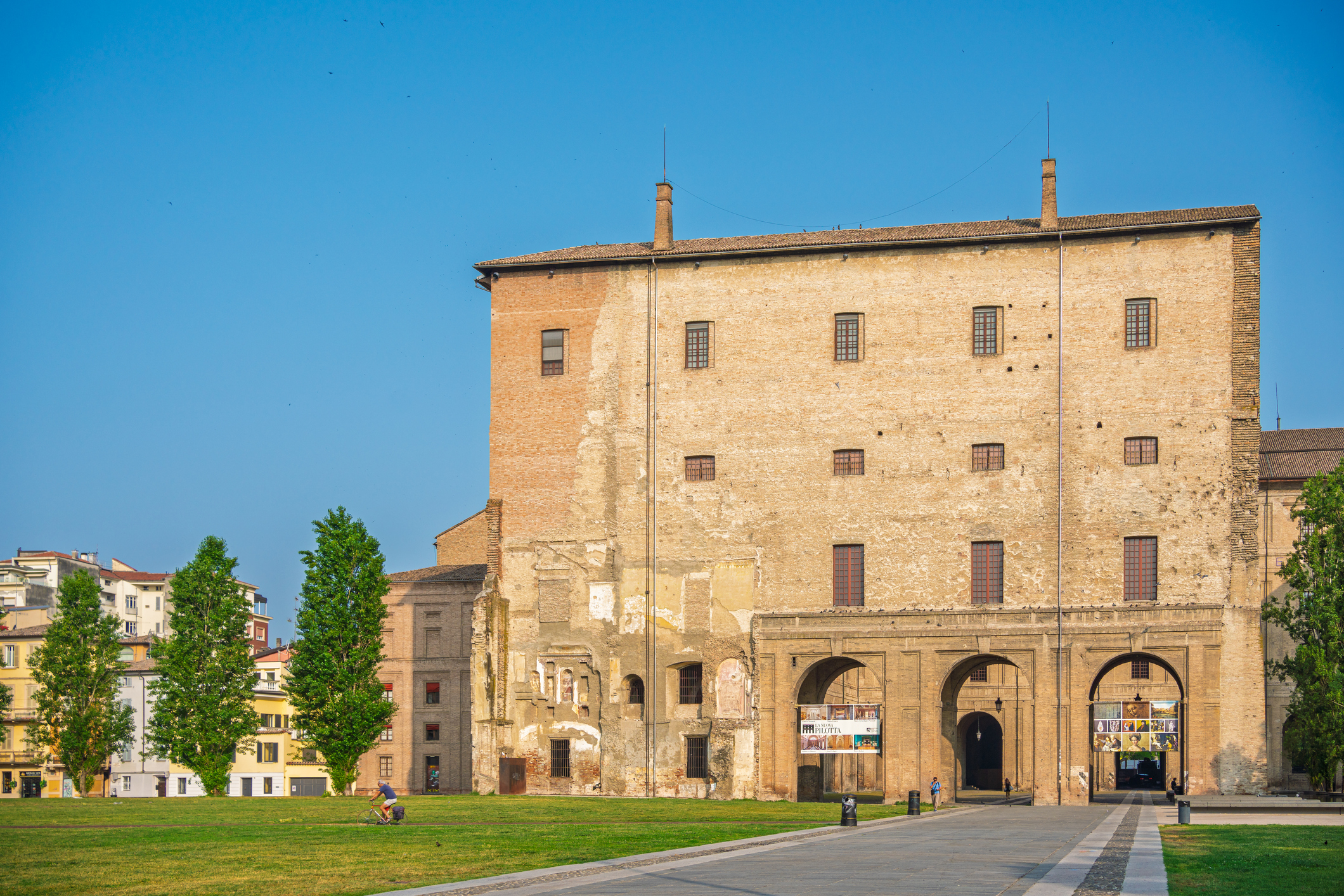 Der Palazzo della Pilotta in Parma, Italien