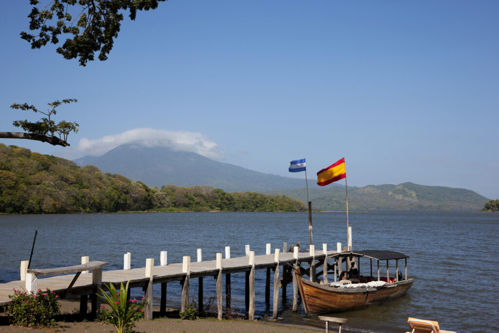 Kleiner Bootsanleger am Nicaraguasee - Bildnachweis: AnkNet Stock-Datei-ID: 509533836 – Lizenz vom: 05.07.2025