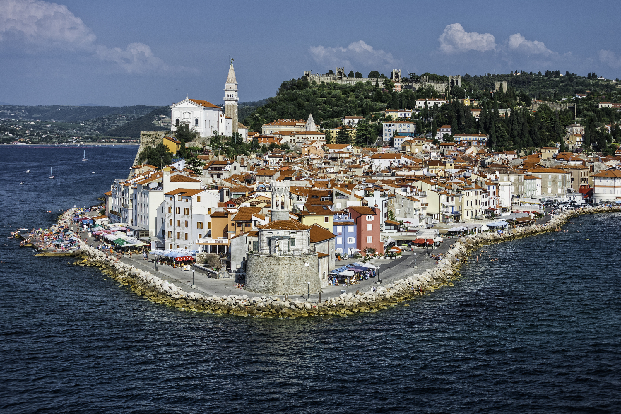Die Stadt Piran in Slowenien - Bildnachweis: arrfoto Stock-Datei-ID: 522714621 – Lizenz vom: 03.07.2025