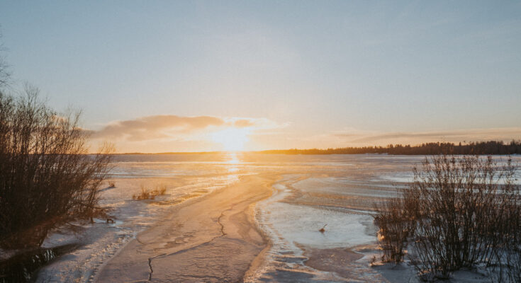 Winterlandschaft des Bottnischen Meerbusens - Bildnachweis: knape Stock-Datei-ID: 636730490 – Lizenz vom: 01.07.2025